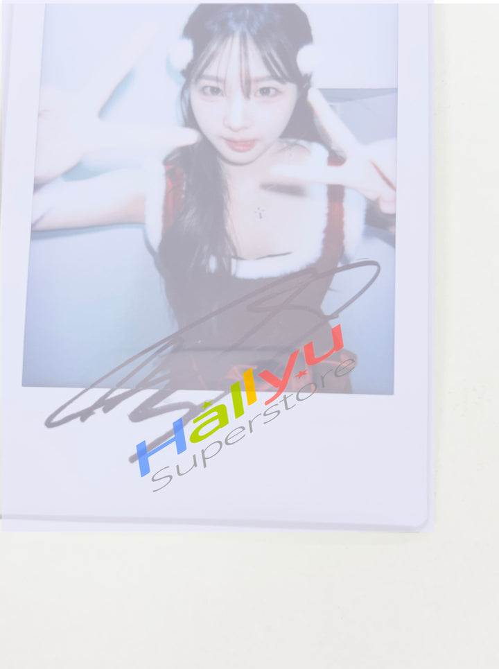 HAYEON (of Triples_msnz) "Beyond Beauty" - Hand Autograhped(Signed) Polaroid [25.11.27]