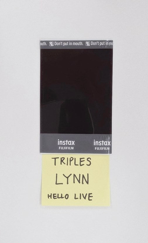 LYNN (of Triples_msnz) "Beyond Beauty" - Hand Autograhped(Signed) Polaroid [25.11.28]
