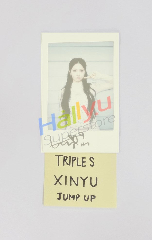 XINYU (of Triples_msnz) "Beyond Beauty" - Hand Autograhped(Signed) Polaroid [25.11.28]