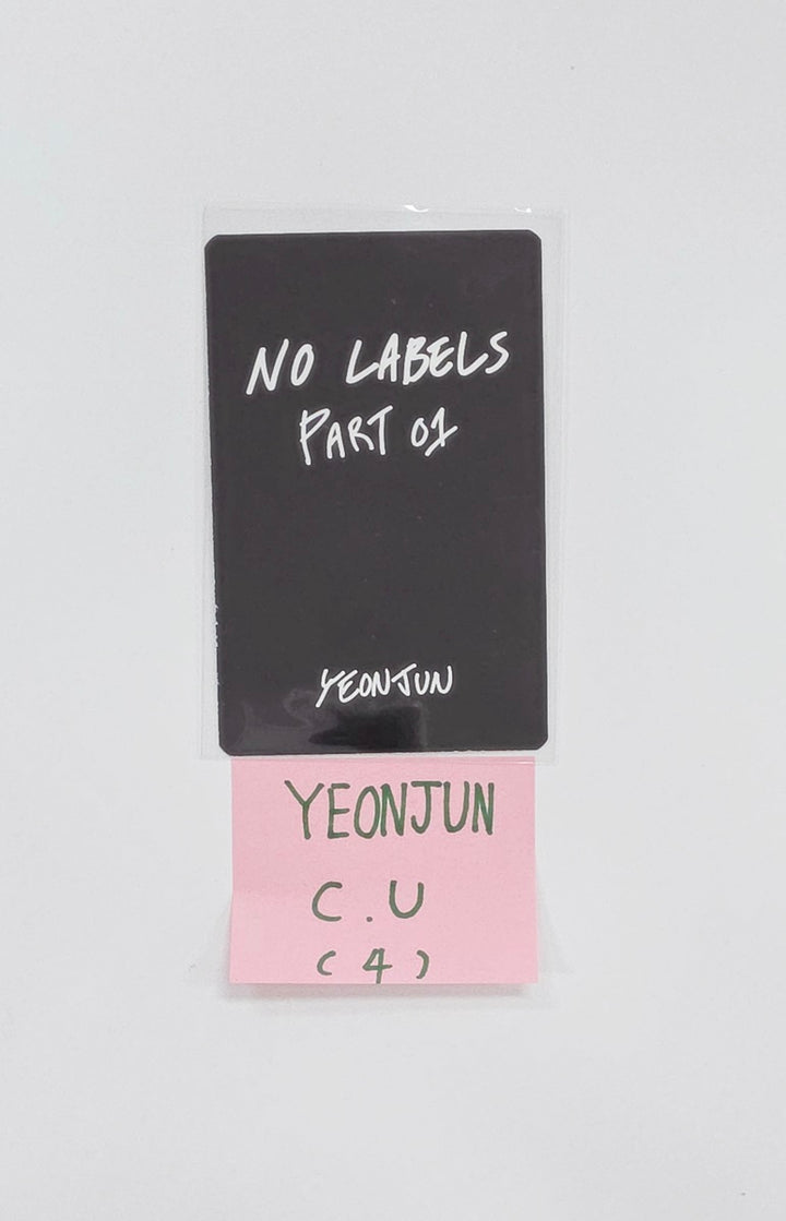 YEONJUN (of TXT) "No Labels : Part 01" - CU Pre-Order Benefit Photocard [25.11.28]