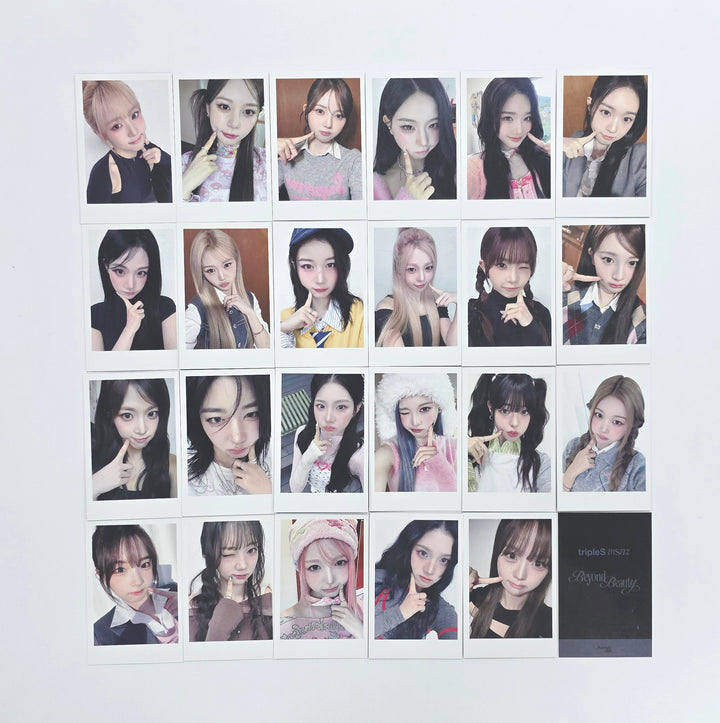 Triples_msnz "Beyond Beauty" - Jump UP Pre-Order Benefit Polaroid type Photocard (Objekt Music Album ver.) [25.11.28]
