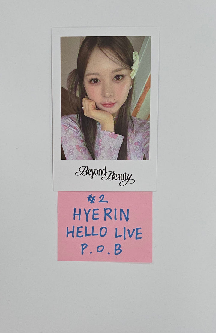 Triples_msnz "Beyond Beauty" - Hello Live Pre-Order Benefit Polaroid type Photocard (Objekt Music Album ver.) [25.11.28]