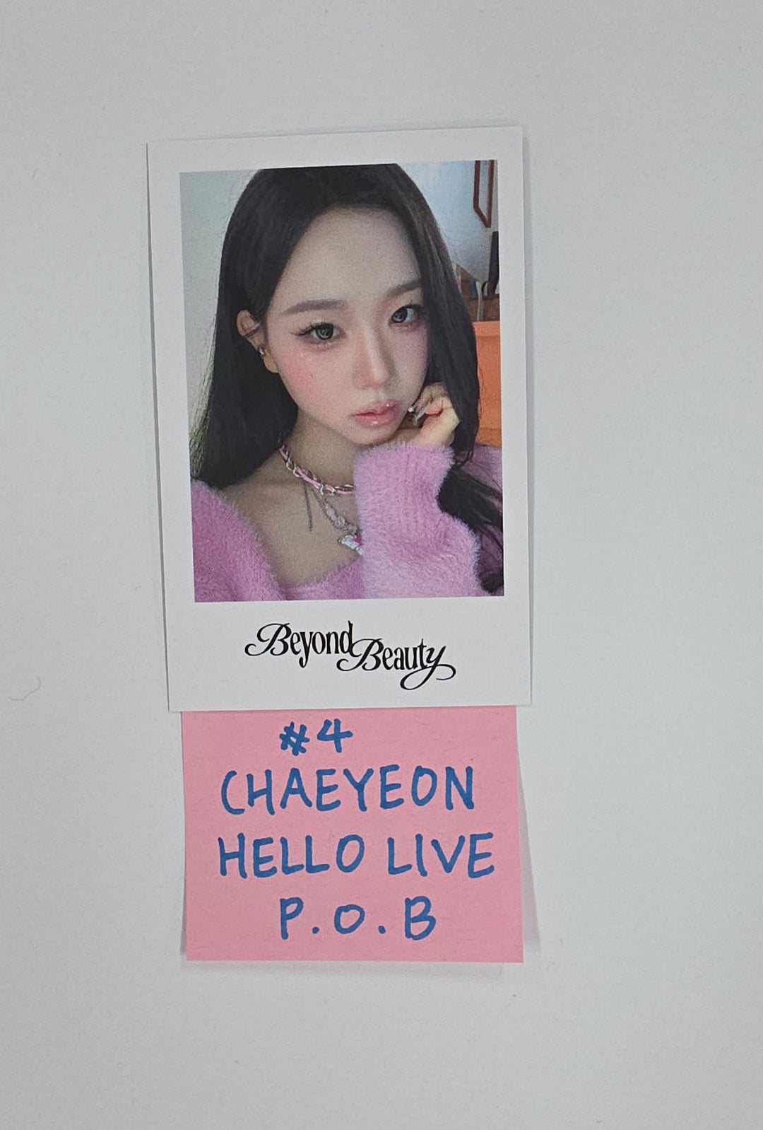 Triples_msnz "Beyond Beauty" - Hello Live Pre-Order Benefit Polaroid type Photocard (Objekt Music Album ver.) [25.11.28]