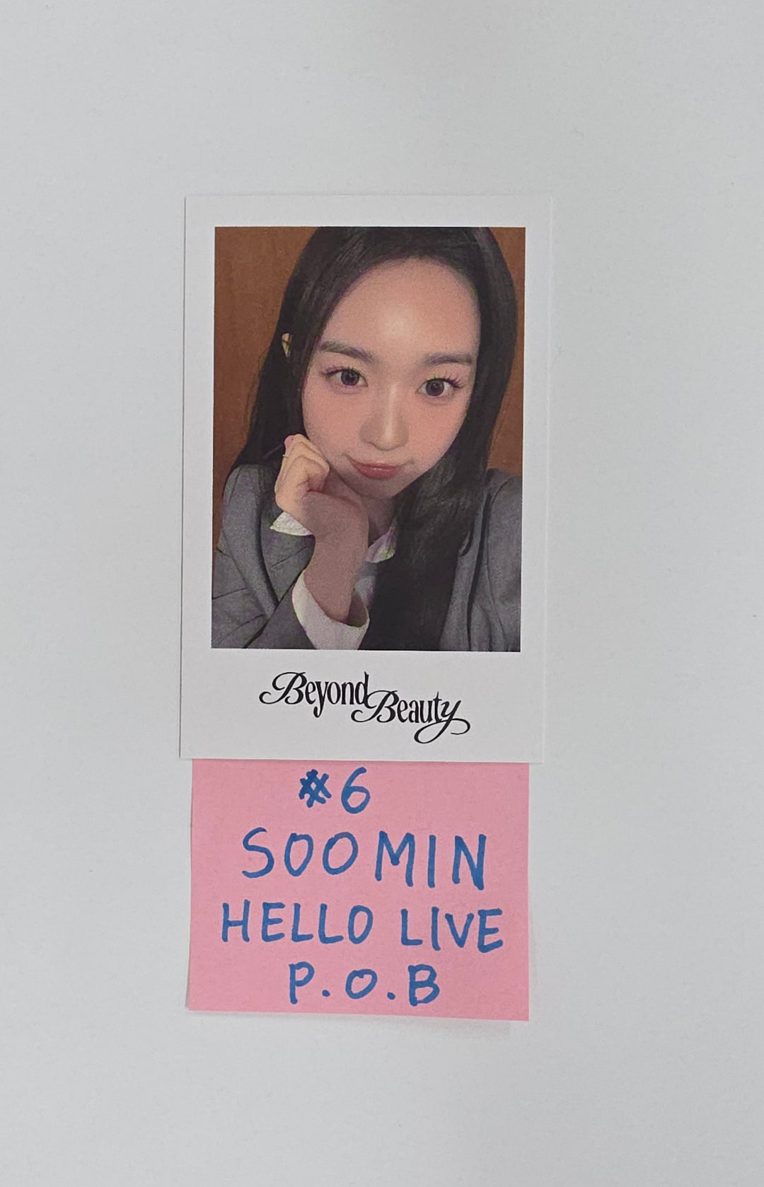 Triples_msnz "Beyond Beauty" - Hello Live Pre-Order Benefit Polaroid type Photocard (Objekt Music Album ver.) [25.11.28]