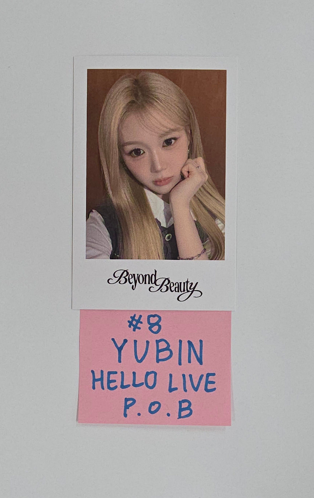Triples_msnz "Beyond Beauty" - Hello Live Pre-Order Benefit Polaroid type Photocard (Objekt Music Album ver.) [25.11.28]