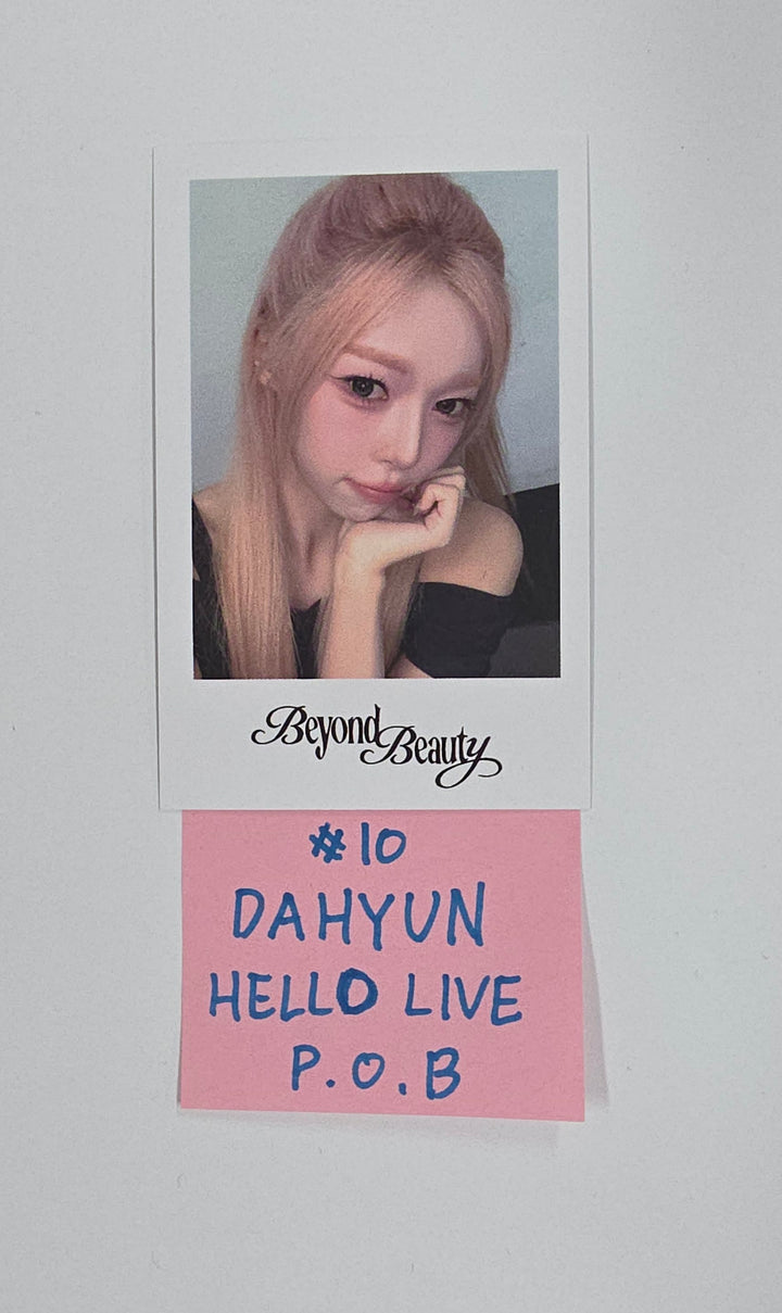 Triples_msnz "Beyond Beauty" - Hello Live Pre-Order Benefit Polaroid type Photocard (Objekt Music Album ver.) [25.11.28]