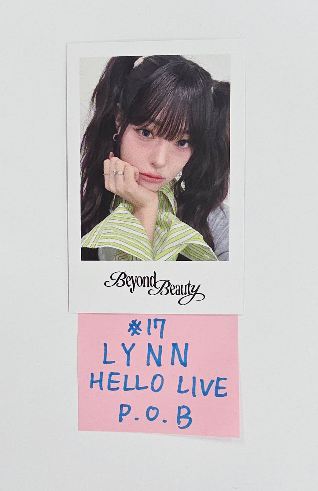 Triples_msnz "Beyond Beauty" - Hello Live Pre-Order Benefit Polaroid type Photocard (Objekt Music Album ver.) [25.11.28]