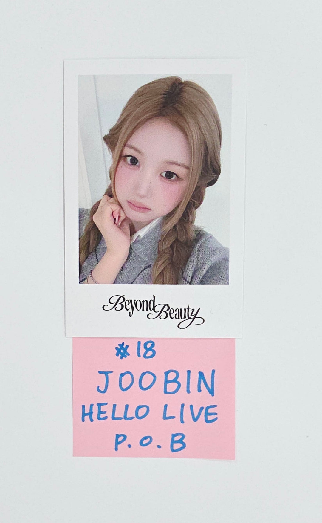 Triples_msnz "Beyond Beauty" - Hello Live Pre-Order Benefit Polaroid type Photocard (Objekt Music Album ver.) [25.11.28]