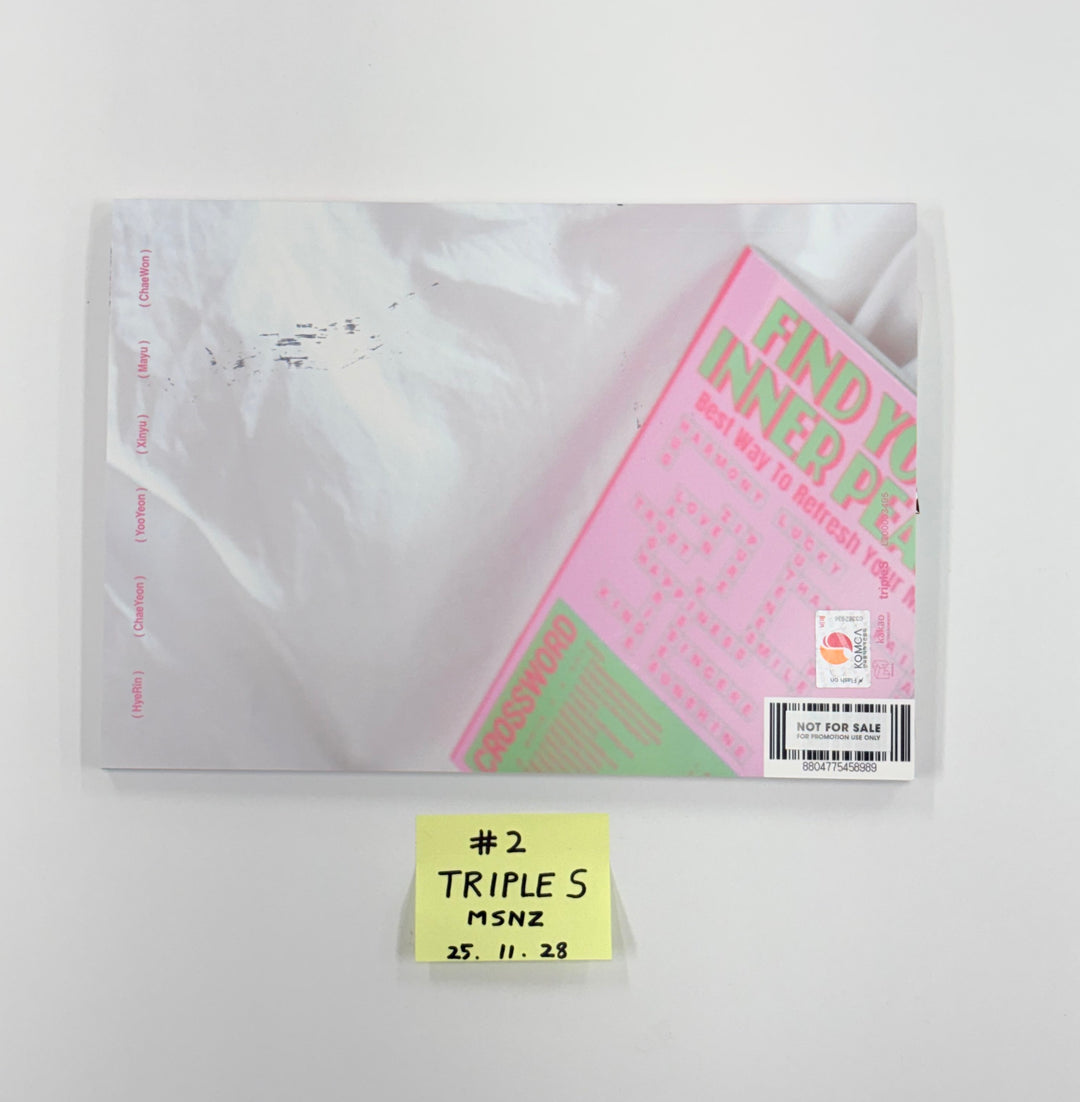 TripleS_msnz "Beyond Beauty", RESCENE "lip bomb" - Hand Autographed(Signed) Promo Album [25.11.28]