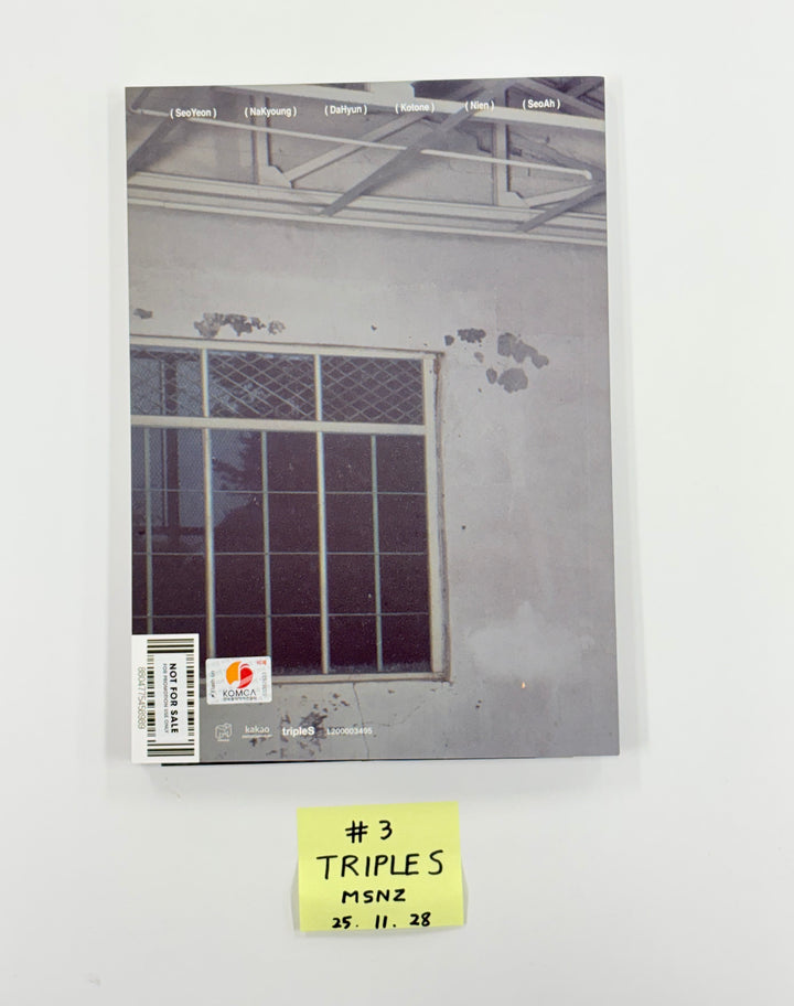 TripleS_msnz "Beyond Beauty", RESCENE "lip bomb" - Hand Autographed(Signed) Promo Album [25.11.28]