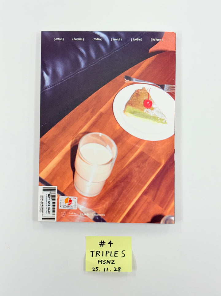 TripleS_msnz "Beyond Beauty", RESCENE "lip bomb" - Hand Autographed(Signed) Promo Album [25.11.28]