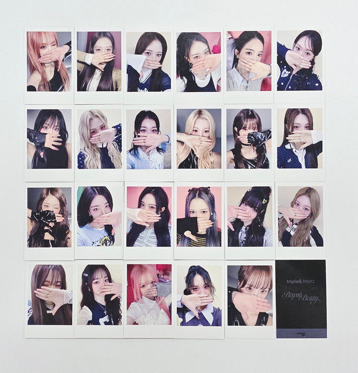 Triples_msnz "Beyond Beauty" - Jump UP Showcase Event Polaroid type Photocard (Objekt Music Album ver.) [25.11.28]