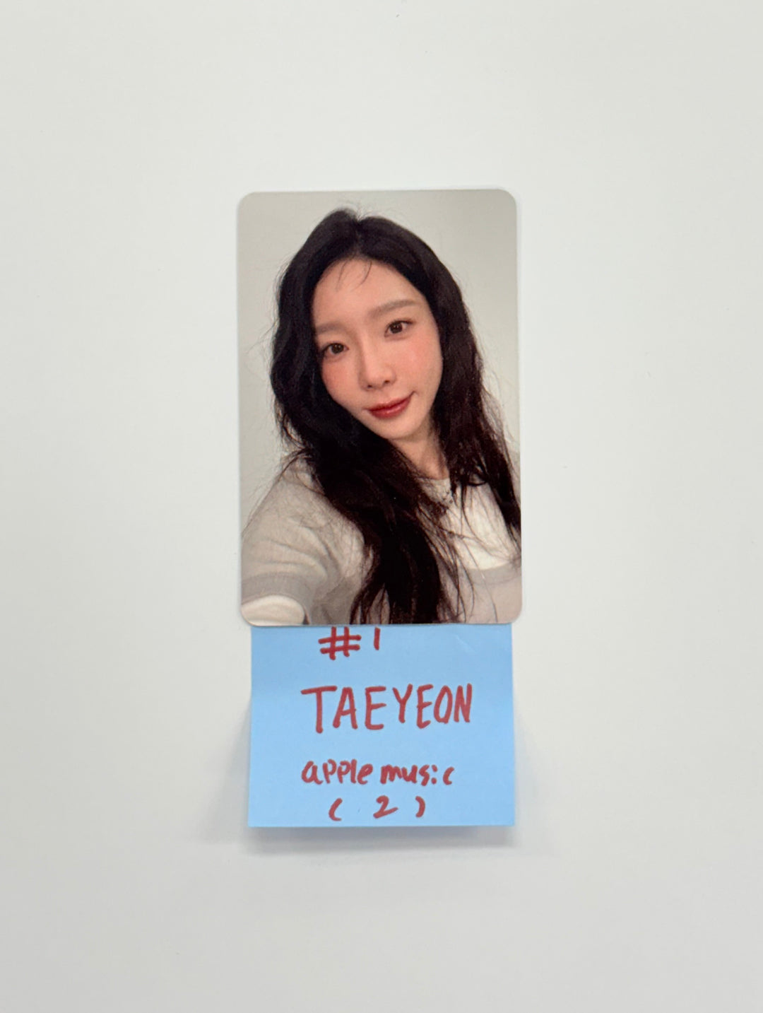 TAEYEON "Panorama" - Apple Music Pre-Order Benefit Photocard (DIGIPACK Ver.) [25.12.02]