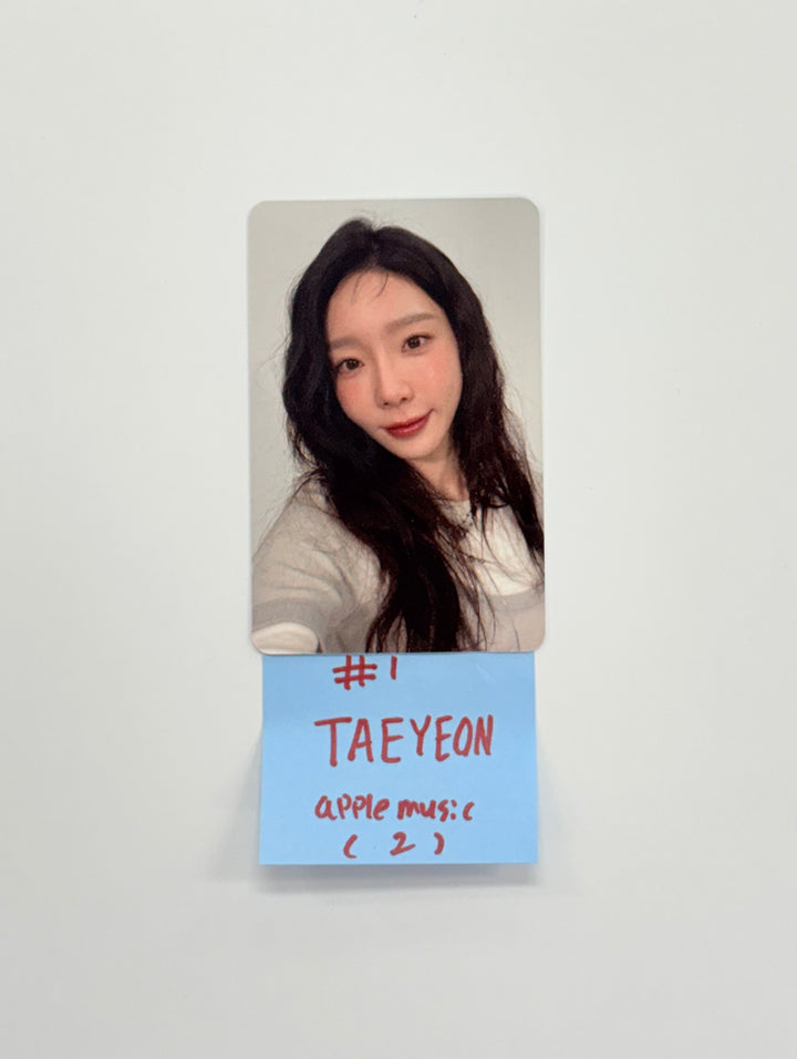 TAEYEON "Panorama" - Apple Music Pre-Order Benefit Photocard (DIGIPACK Ver.) [25.12.02]
