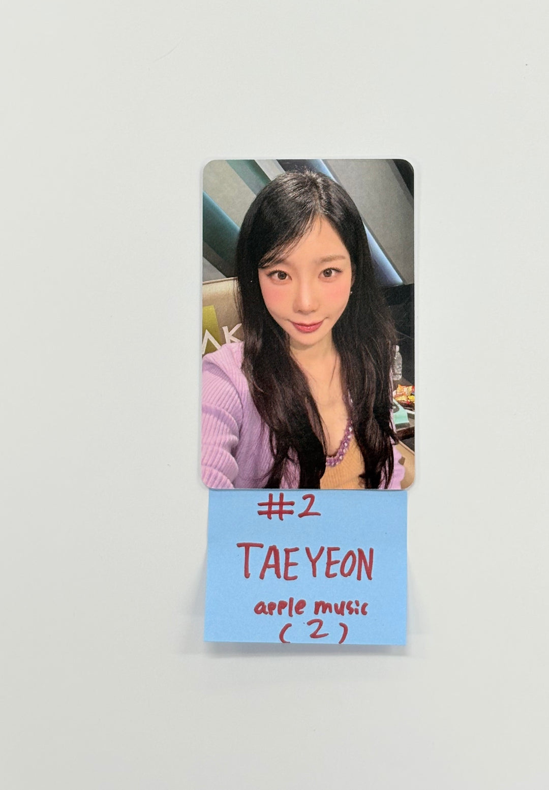 TAEYEON "Panorama" - Apple Music Pre-Order Benefit Photocard (DIGIPACK Ver.) [25.12.02]