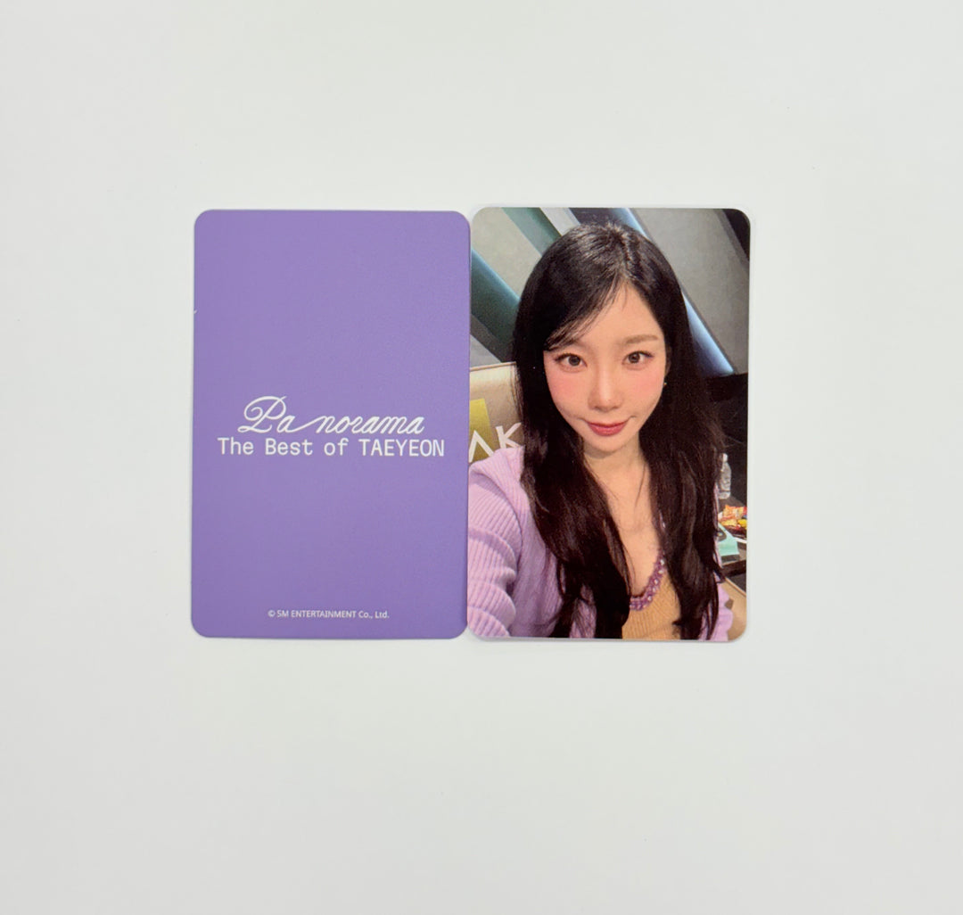 TAEYEON "Panorama" - Apple Music Pre-Order Benefit Photocard (DIGIPACK Ver.) [25.12.02]