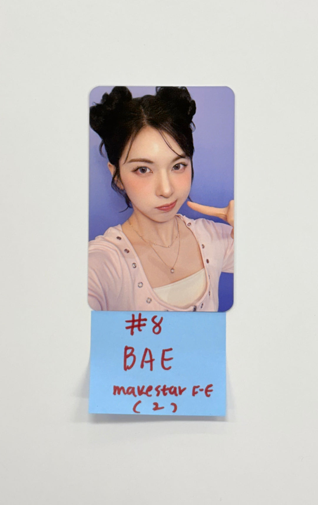 NMIXX "Blue Valentine" - Makestar Fansign Event Photocard R7 [25.12.02]