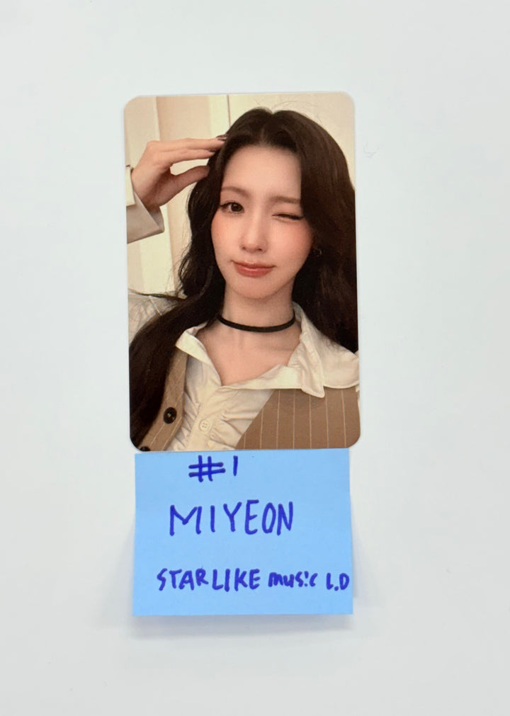 MIYEON (of I-dle) "MY, Lover" - StarLike Music Lucky Draw Event Photocard [25.12.02]
