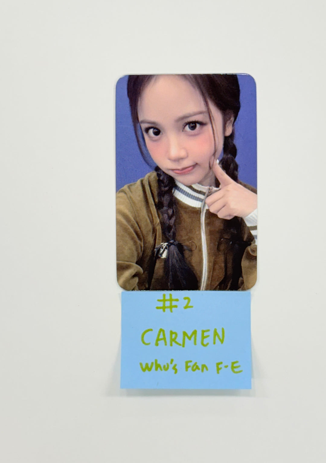 Hearts2Hearts "Focus" - Who's Fan Cafe Fansign Event Photocard [25.12.02]