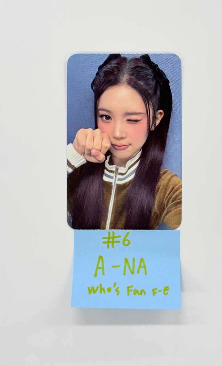 Hearts2Hearts "Focus" - Who's Fan Cafe Fansign Event Photocard [25.12.02]