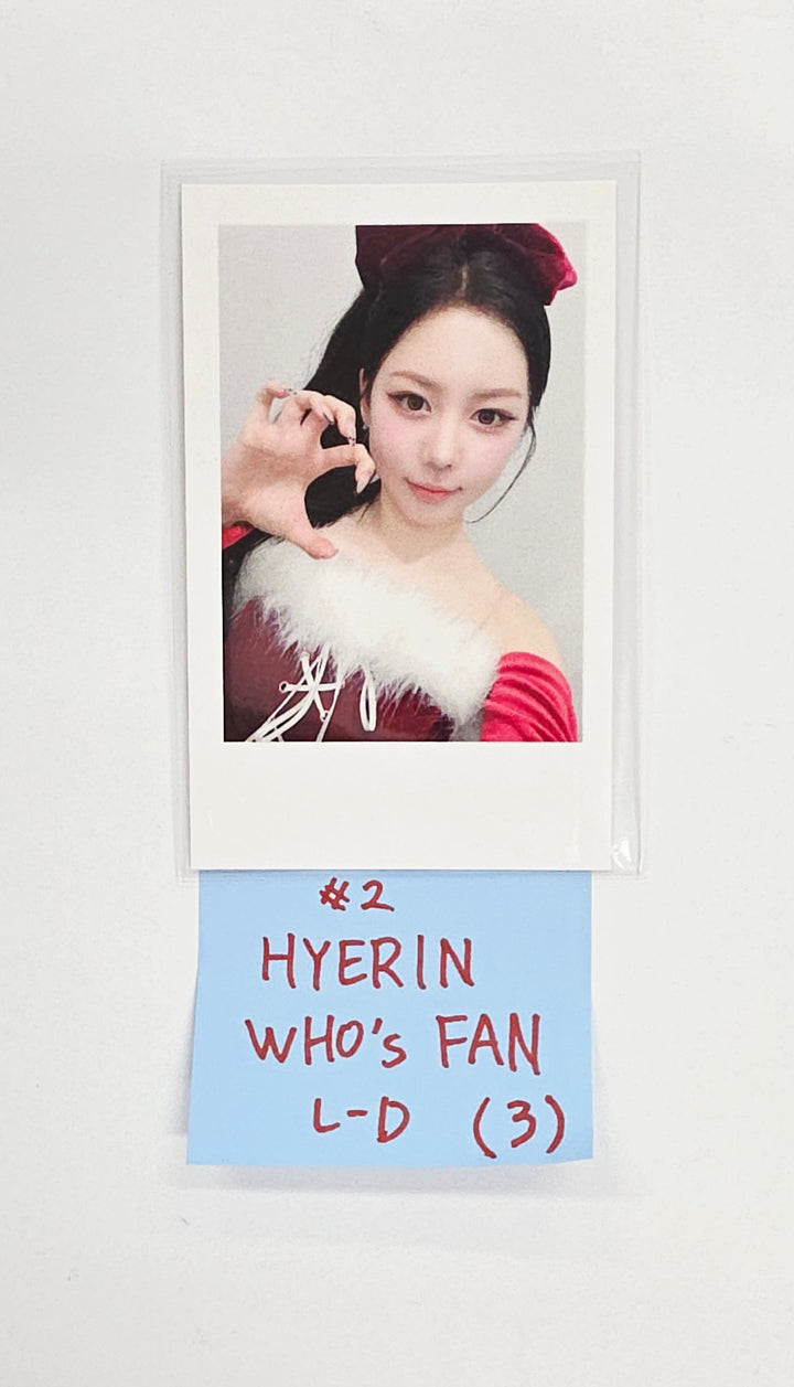 Triples_msnz "Beyond Beauty" - Who's Fan Cafe Lucky Draw Event Polaroid type Photocard (Objekt Music Album ver.) [25.12.02]