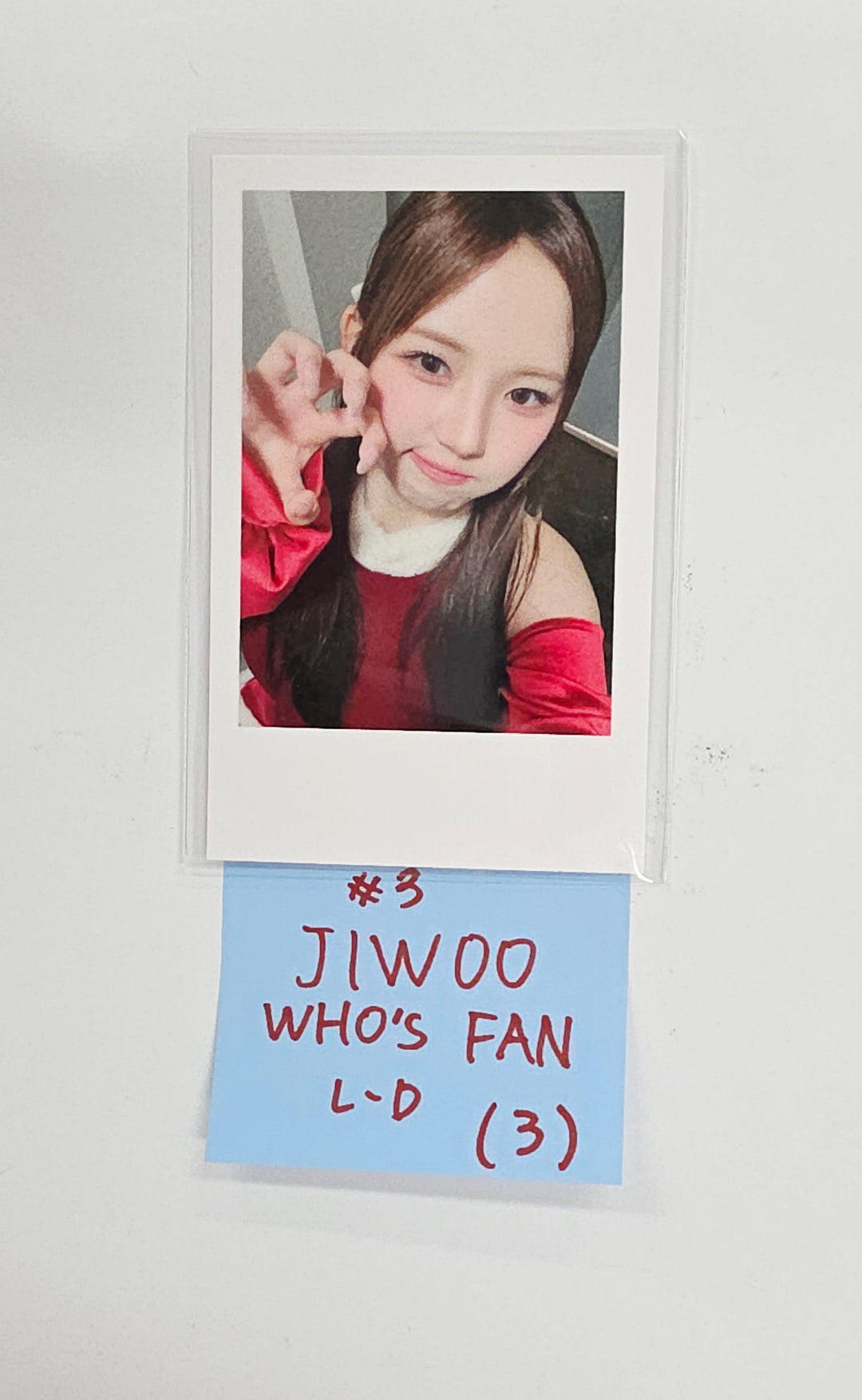 Triples_msnz "Beyond Beauty" - Who's Fan Cafe Lucky Draw Event Polaroid type Photocard (Objekt Music Album ver.) [25.12.02]