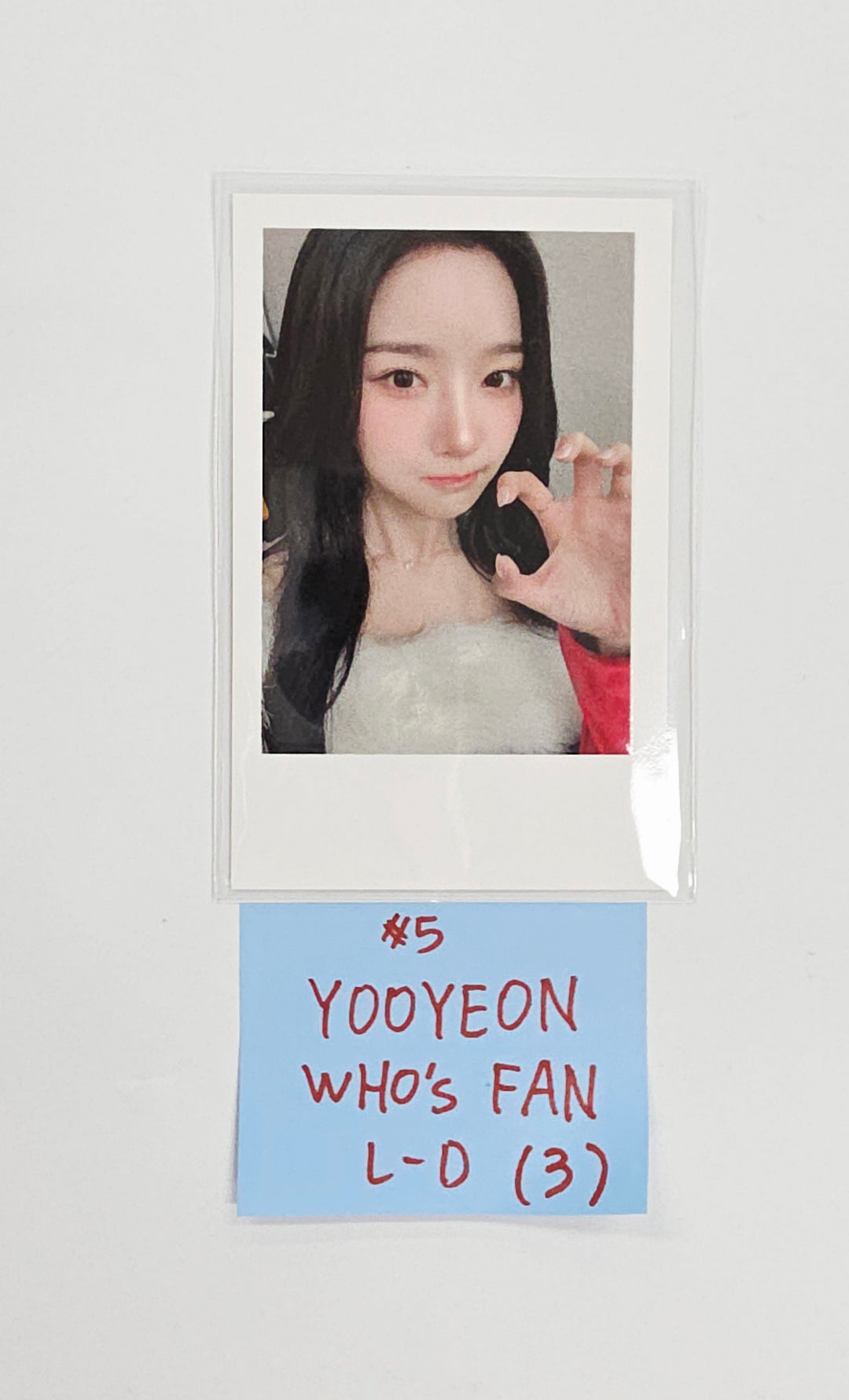 Triples_msnz "Beyond Beauty" - Who's Fan Cafe Lucky Draw Event Polaroid type Photocard (Objekt Music Album ver.) [25.12.02]