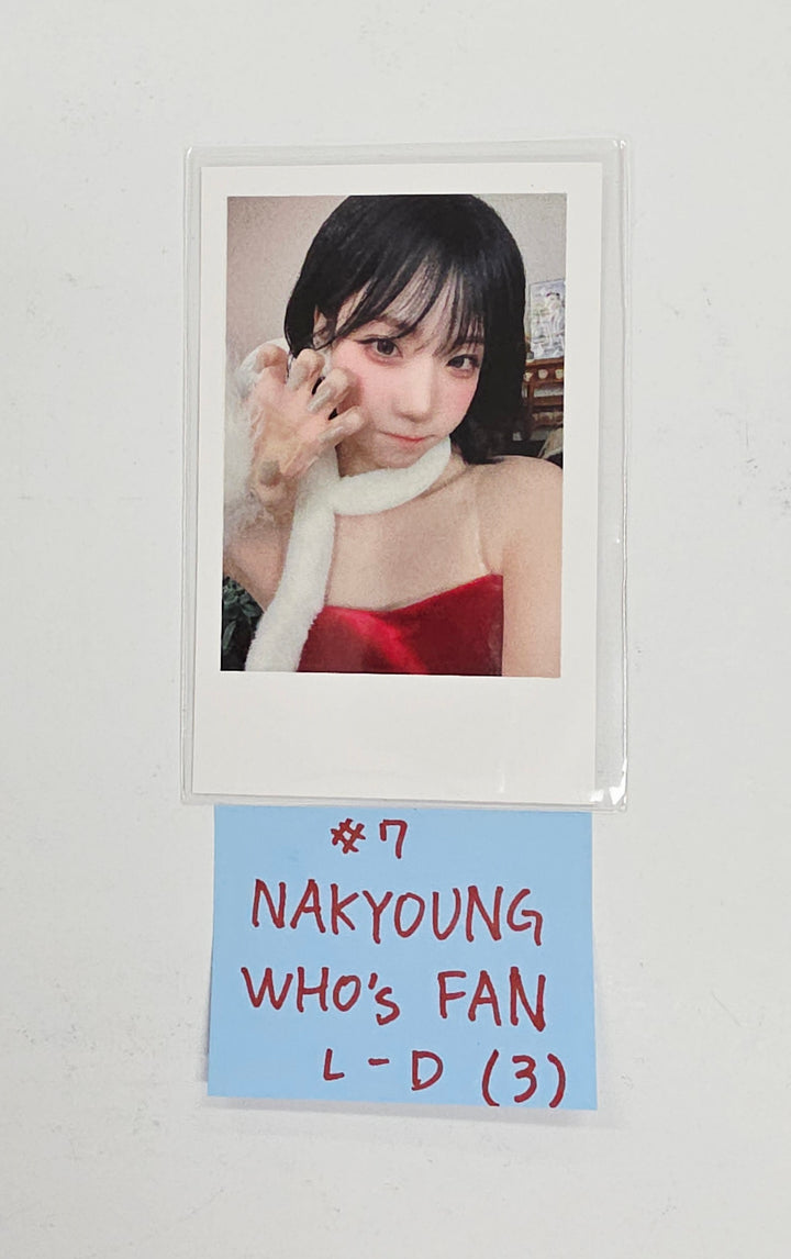 Triples_msnz "Beyond Beauty" - Who's Fan Cafe Lucky Draw Event Polaroid type Photocard (Objekt Music Album ver.) [25.12.02]