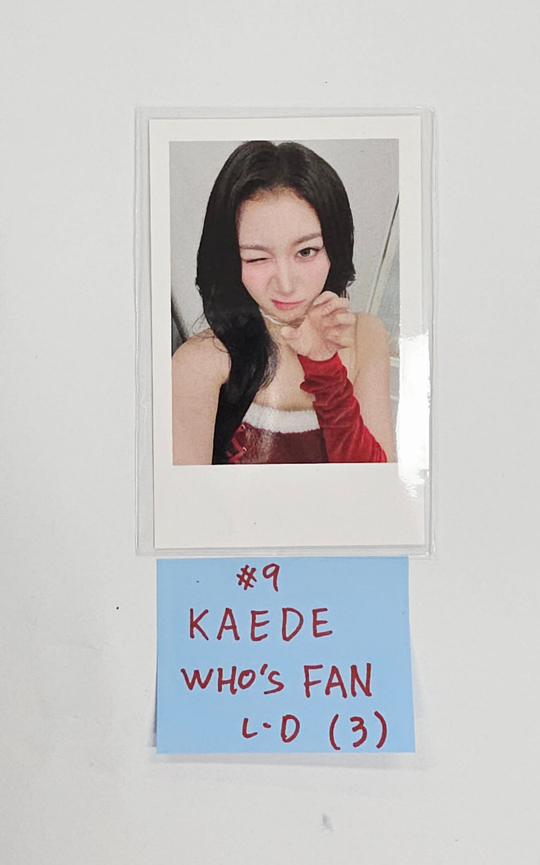 Triples_msnz "Beyond Beauty" - Who's Fan Cafe Lucky Draw Event Polaroid type Photocard (Objekt Music Album ver.) [25.12.02]