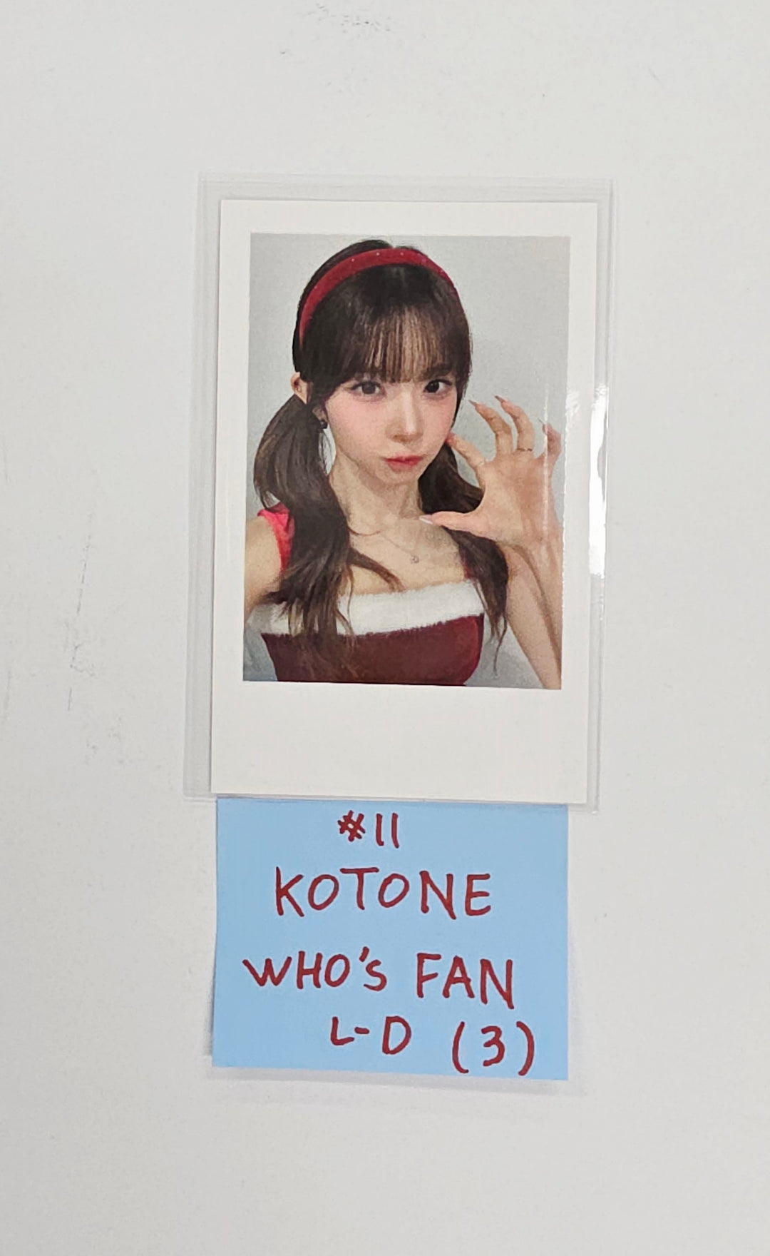 Triples_msnz "Beyond Beauty" - Who's Fan Cafe Lucky Draw Event Polaroid type Photocard (Objekt Music Album ver.) [25.12.02]