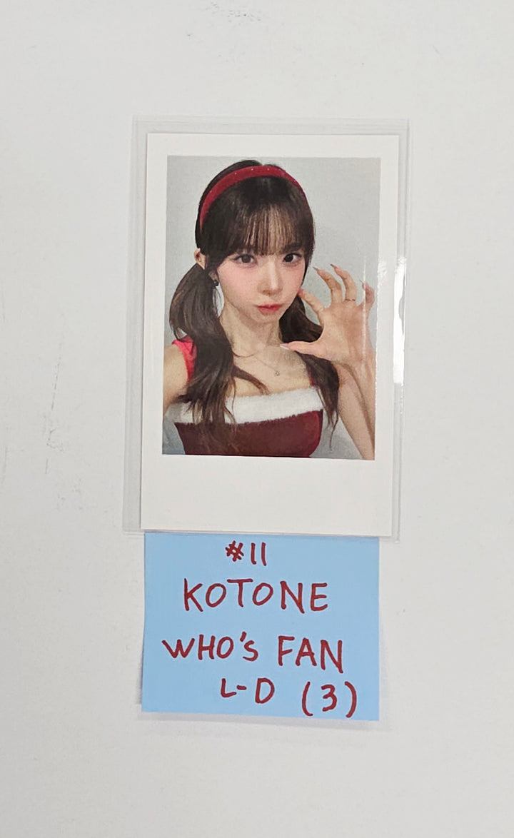 Triples_msnz "Beyond Beauty" - Who's Fan Cafe Lucky Draw Event Polaroid type Photocard (Objekt Music Album ver.) [25.12.02]