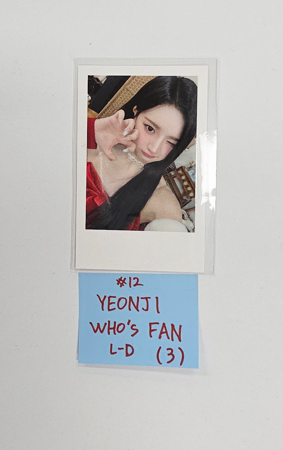 Triples_msnz "Beyond Beauty" - Who's Fan Cafe Lucky Draw Event Polaroid type Photocard (Objekt Music Album ver.) [25.12.02]