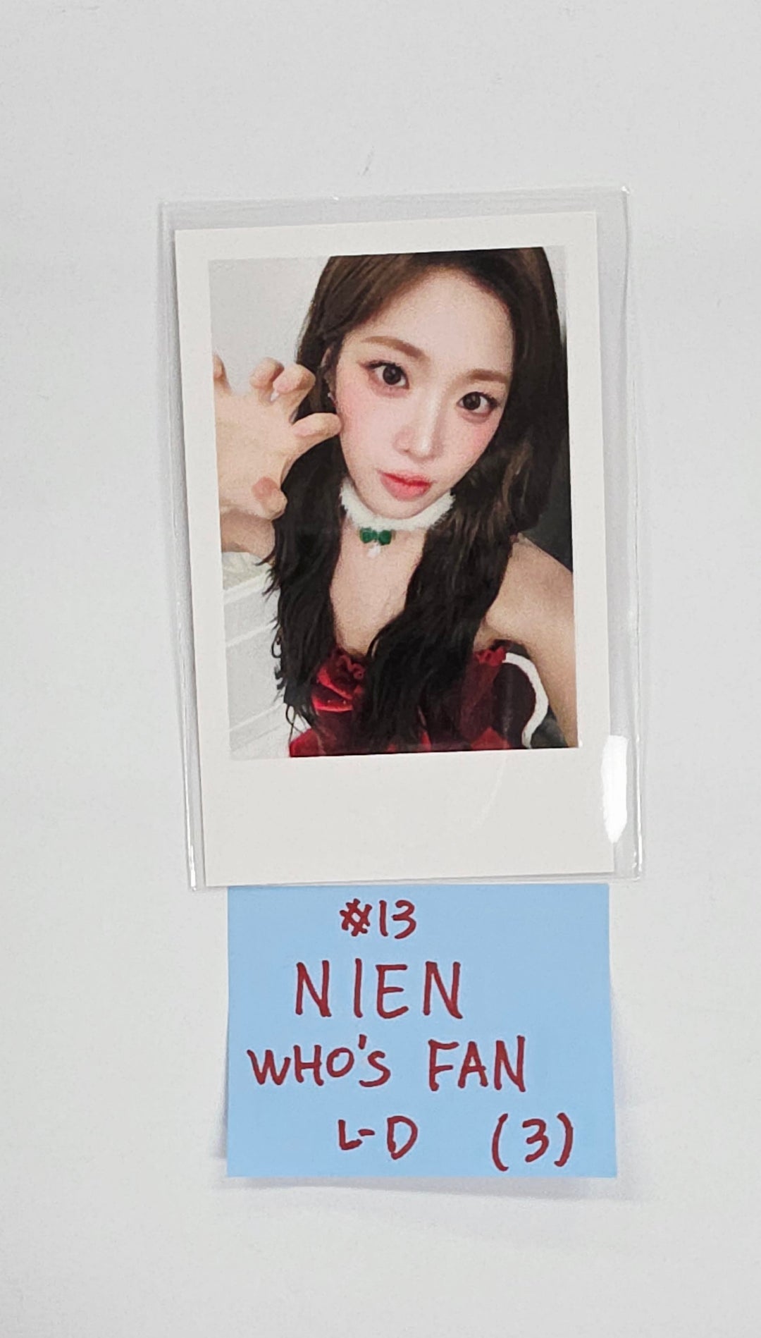 Triples_msnz "Beyond Beauty" - Who's Fan Cafe Lucky Draw Event Polaroid type Photocard (Objekt Music Album ver.) [25.12.02]