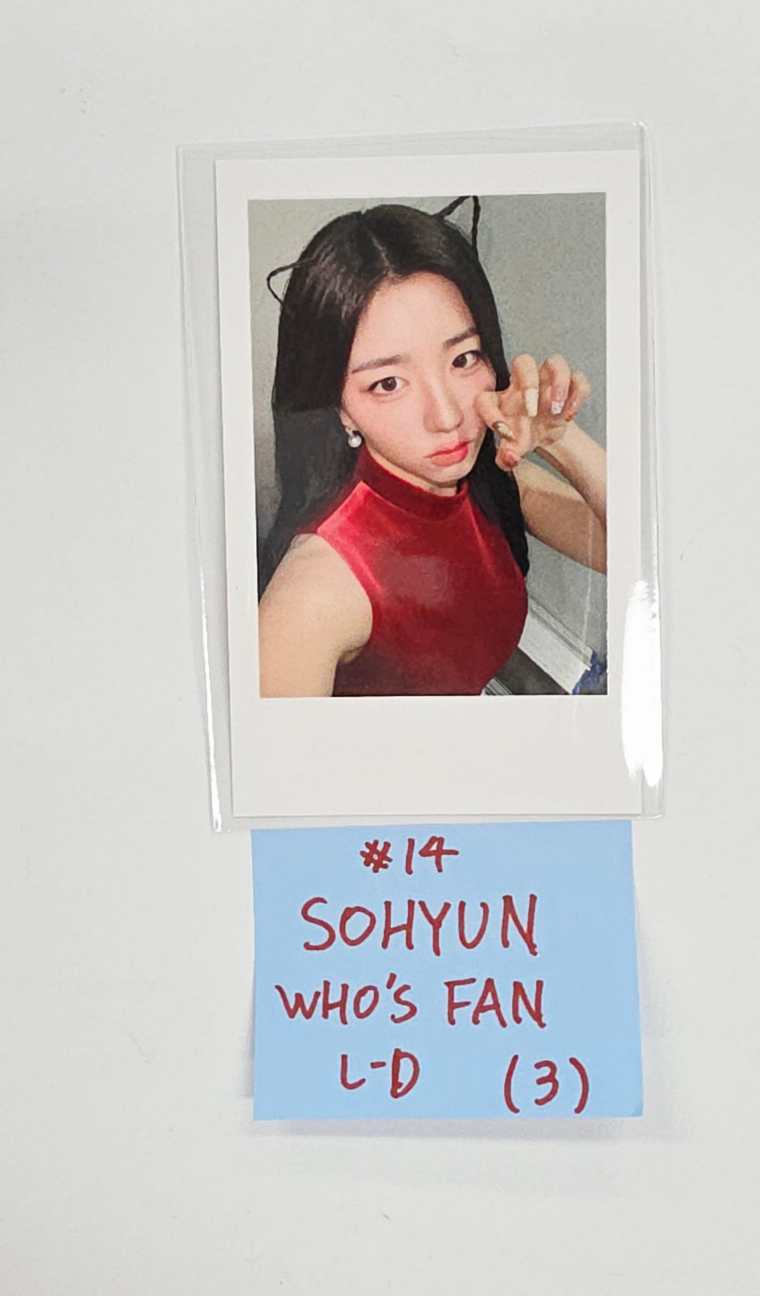 Triples_msnz "Beyond Beauty" - Who's Fan Cafe Lucky Draw Event Polaroid type Photocard (Objekt Music Album ver.) [25.12.02]