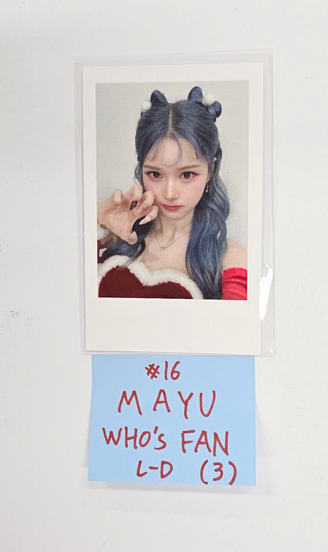 Triples_msnz "Beyond Beauty" - Who's Fan Cafe Lucky Draw Event Polaroid type Photocard (Objekt Music Album ver.) [25.12.02]