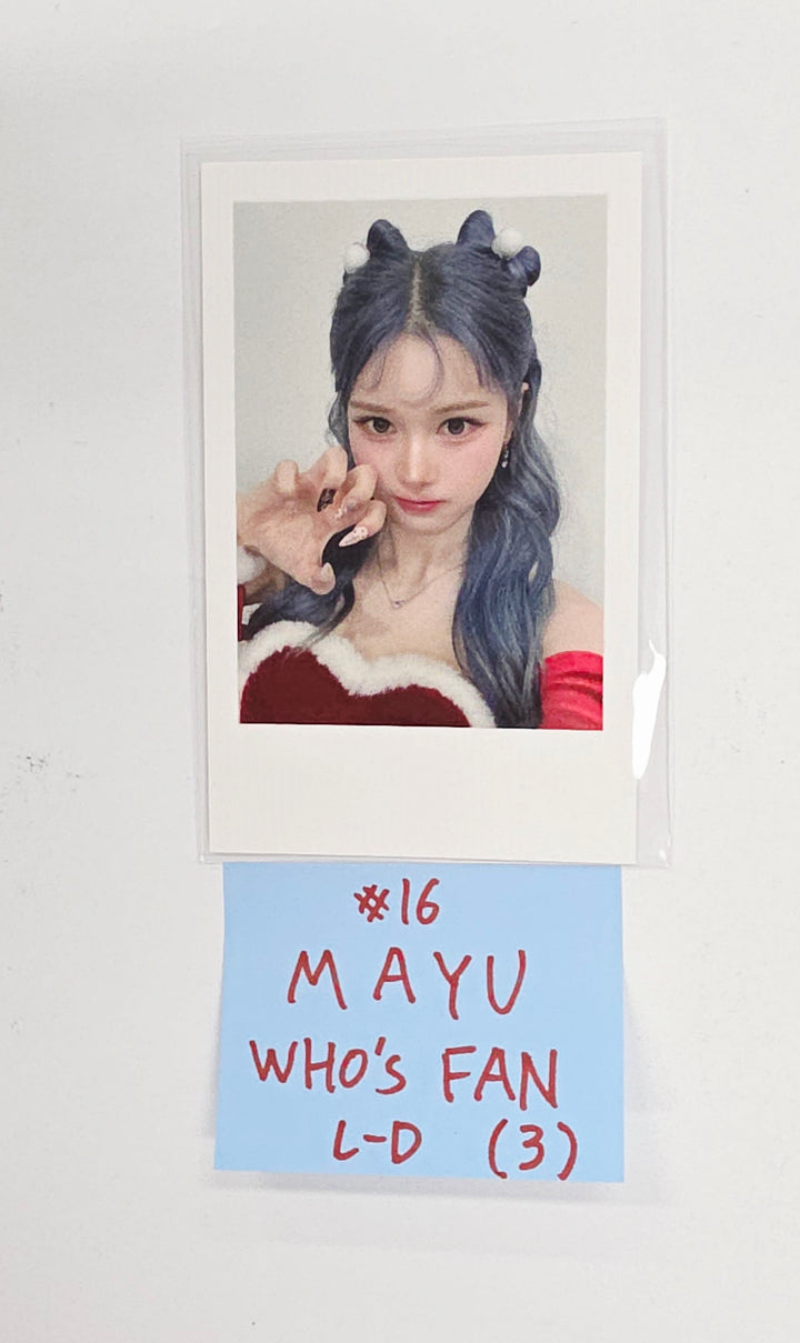 Triples_msnz "Beyond Beauty" - Who's Fan Cafe Lucky Draw Event Polaroid type Photocard (Objekt Music Album ver.) [25.12.02]