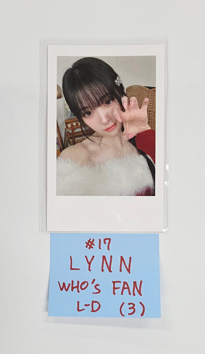 Triples_msnz "Beyond Beauty" - Who's Fan Cafe Lucky Draw Event Polaroid type Photocard (Objekt Music Album ver.) [25.12.02]