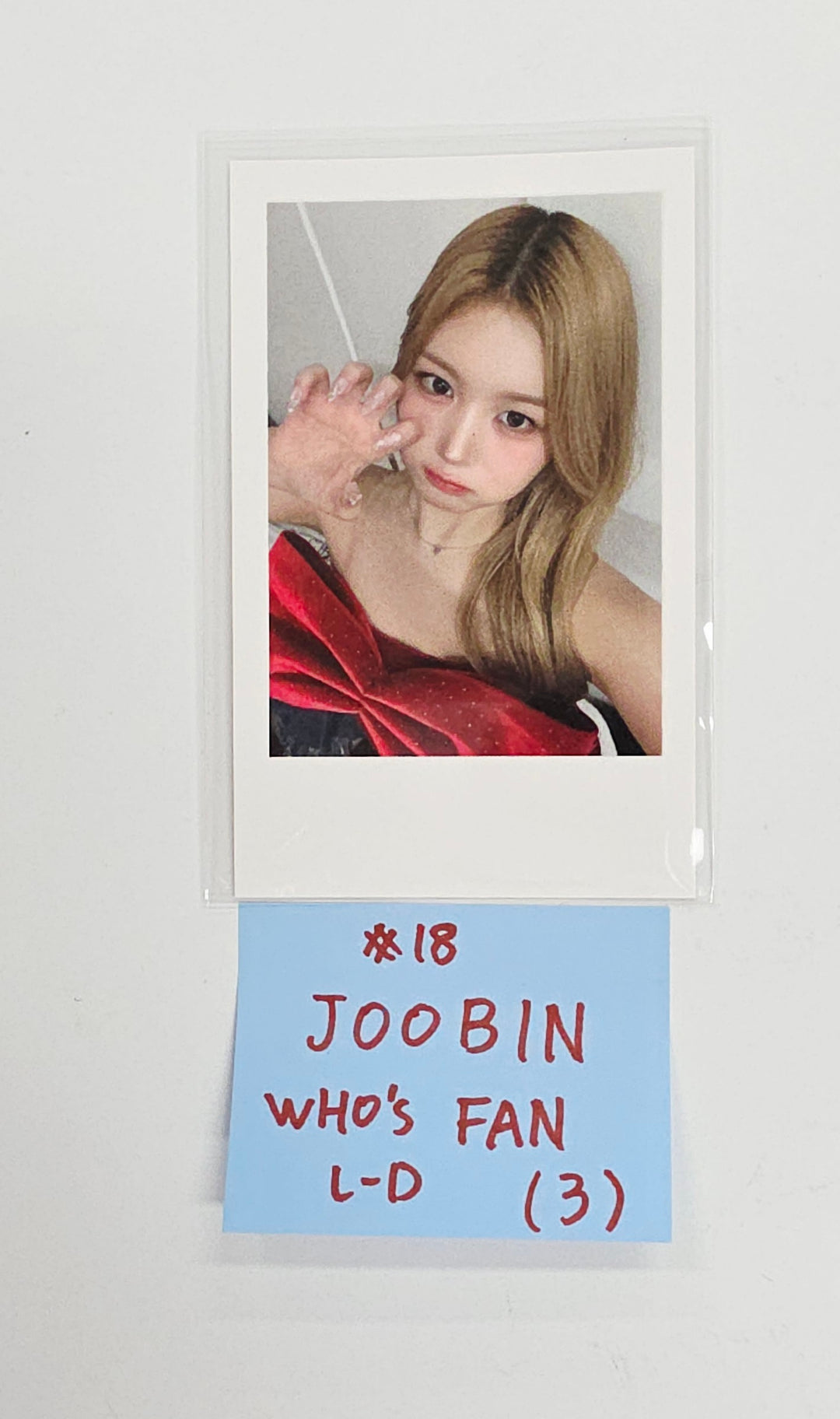 Triples_msnz "Beyond Beauty" - Who's Fan Cafe Lucky Draw Event Polaroid type Photocard (Objekt Music Album ver.) [25.12.02]