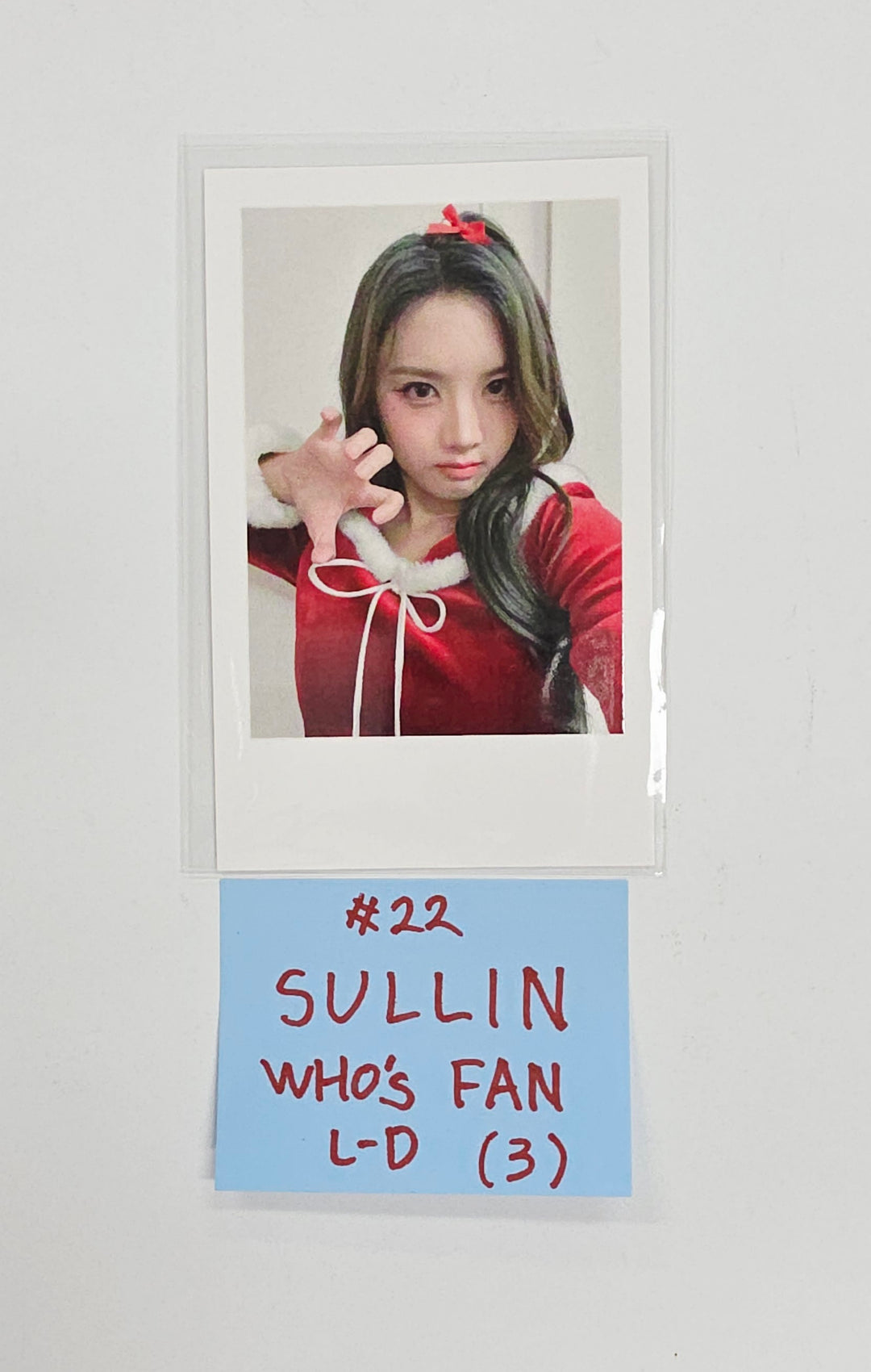 Triples_msnz "Beyond Beauty" - Who's Fan Cafe Lucky Draw Event Polaroid type Photocard (Objekt Music Album ver.) [25.12.02]