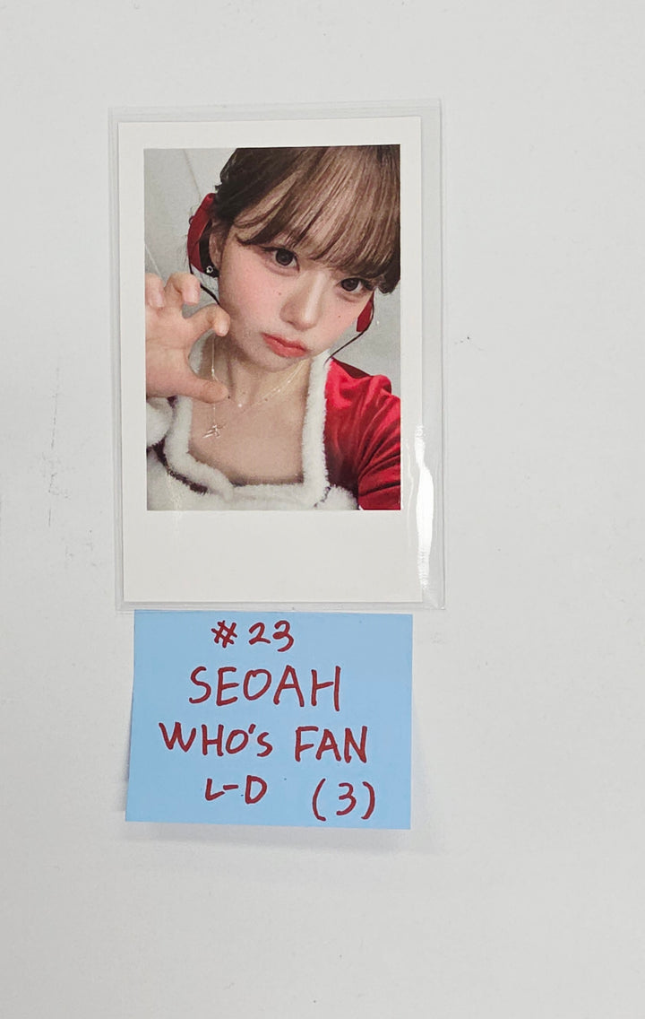 Triples_msnz "Beyond Beauty" - Who's Fan Cafe Lucky Draw Event Polaroid type Photocard (Objekt Music Album ver.) [25.12.02]