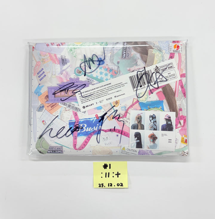 TripleS_msnz "Beyond Beauty", ILLIT "NOT CUTE ANYMORE", NOWZ"Play Ball" - Hand Autographed(Signed) Promo Album [25.12.02]