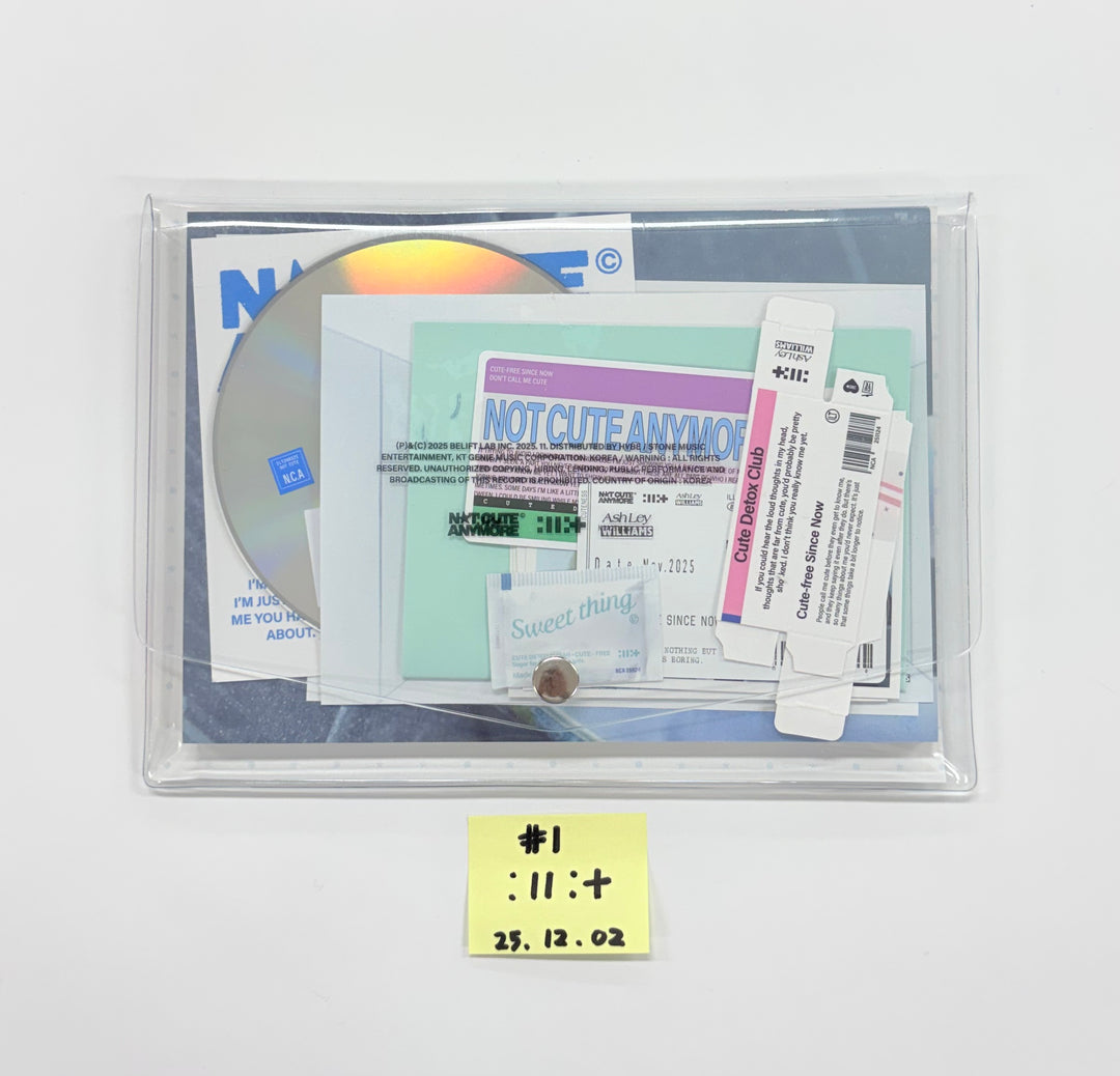 TripleS_msnz "Beyond Beauty", ILLIT "NOT CUTE ANYMORE", NOWZ"Play Ball" - Hand Autographed(Signed) Promo Album [25.12.02]