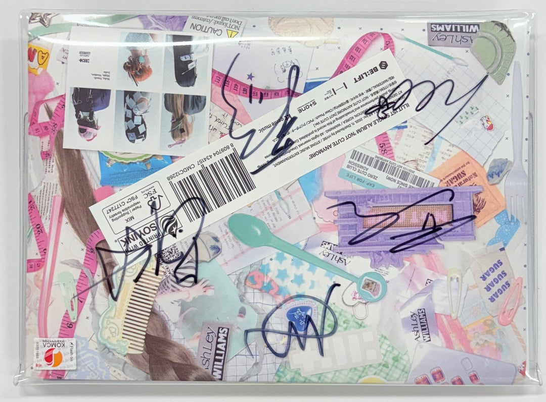TripleS_msnz "Beyond Beauty", ILLIT "NOT CUTE ANYMORE", NOWZ"Play Ball" - Hand Autographed(Signed) Promo Album [25.12.02]