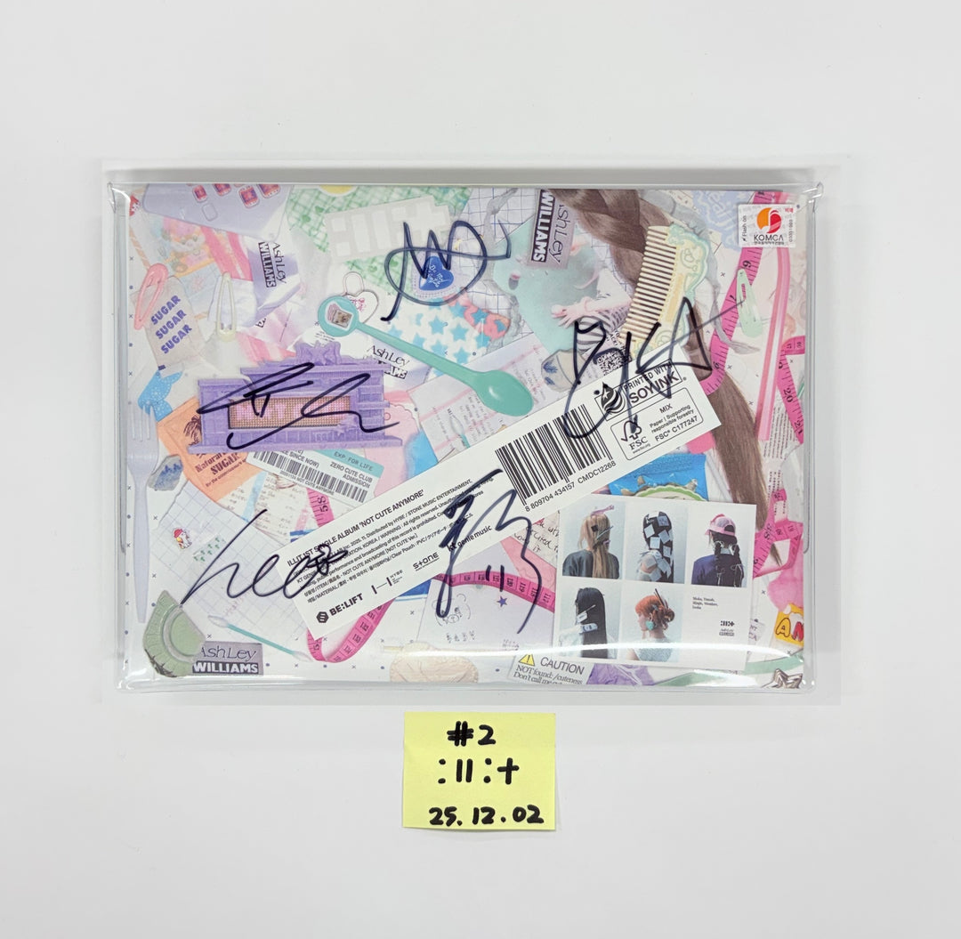 TripleS_msnz "Beyond Beauty", ILLIT "NOT CUTE ANYMORE", NOWZ"Play Ball" - Hand Autographed(Signed) Promo Album [25.12.02]