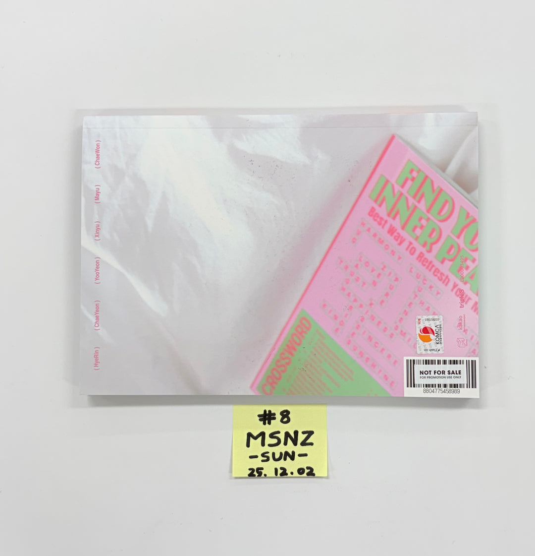 TripleS_msnz "Beyond Beauty", ILLIT "NOT CUTE ANYMORE", NOWZ"Play Ball" - Hand Autographed(Signed) Promo Album [25.12.02]