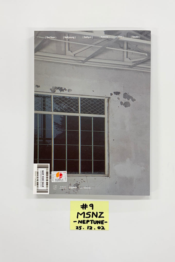 TripleS_msnz "Beyond Beauty", ILLIT "NOT CUTE ANYMORE", NOWZ"Play Ball" - Hand Autographed(Signed) Promo Album [25.12.02]