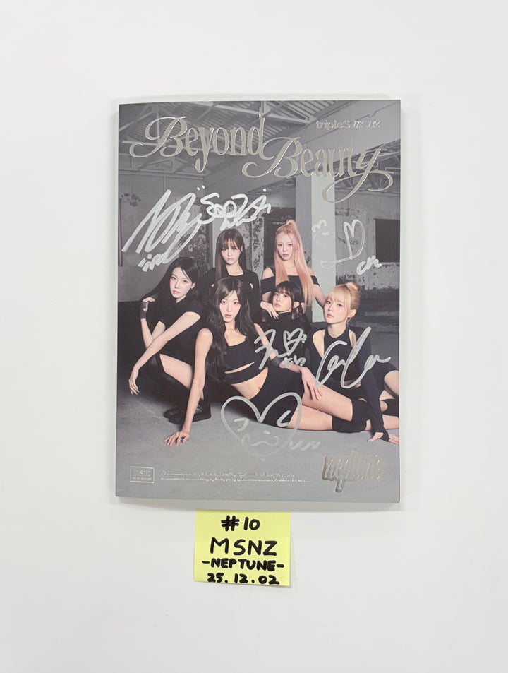 TripleS_msnz "Beyond Beauty", ILLIT "NOT CUTE ANYMORE", NOWZ"Play Ball" - Hand Autographed(Signed) Promo Album [25.12.02]