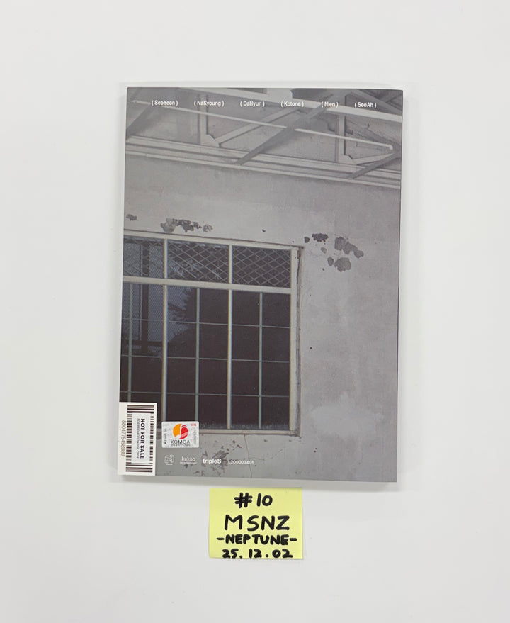 TripleS_msnz "Beyond Beauty", ILLIT "NOT CUTE ANYMORE", NOWZ"Play Ball" - Hand Autographed(Signed) Promo Album [25.12.02]