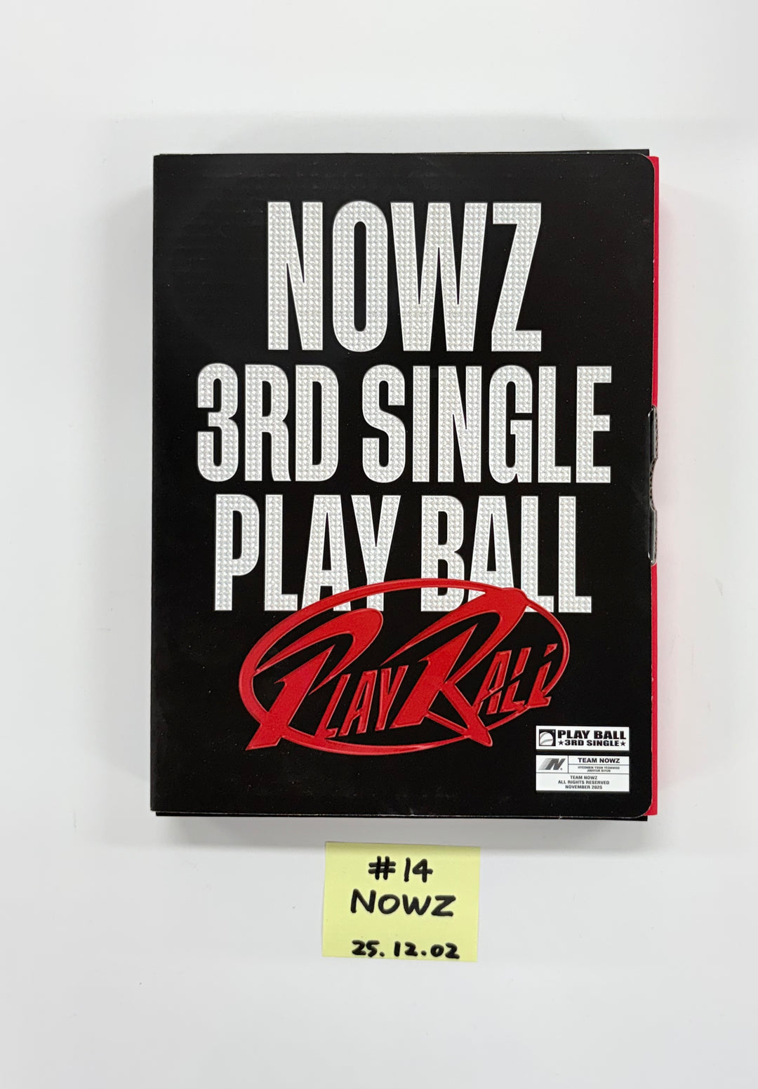 TripleS_msnz "Beyond Beauty", ILLIT "NOT CUTE ANYMORE", NOWZ"Play Ball" - Hand Autographed(Signed) Promo Album [25.12.02]