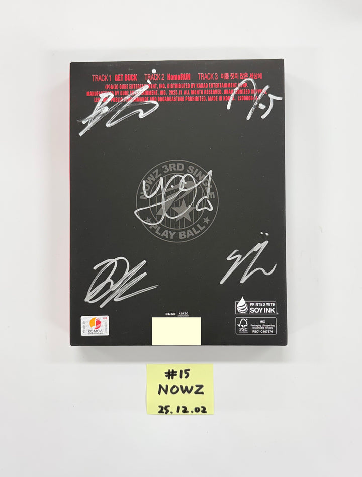 TripleS_msnz "Beyond Beauty", ILLIT "NOT CUTE ANYMORE", NOWZ"Play Ball" - Hand Autographed(Signed) Promo Album [25.12.02]